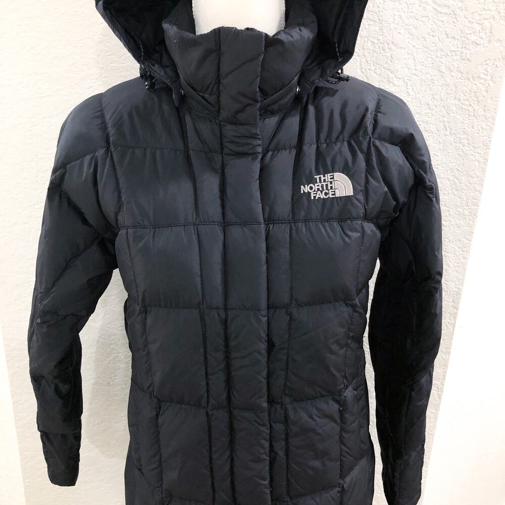 The North Face Metropolis Black Parka Down Coat Jacket - Picture 4 of 13